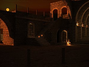 old city 3d max