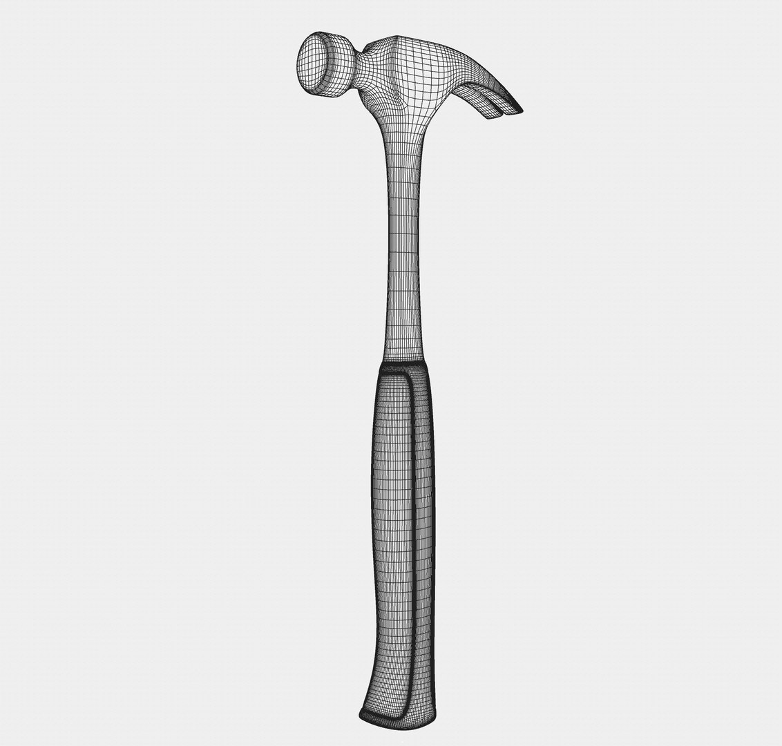 3D Claw Hammer TurboSquid 2018944