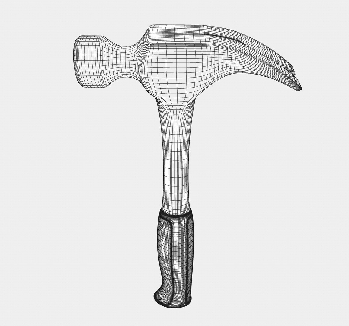 3D Claw Hammer TurboSquid 2018944