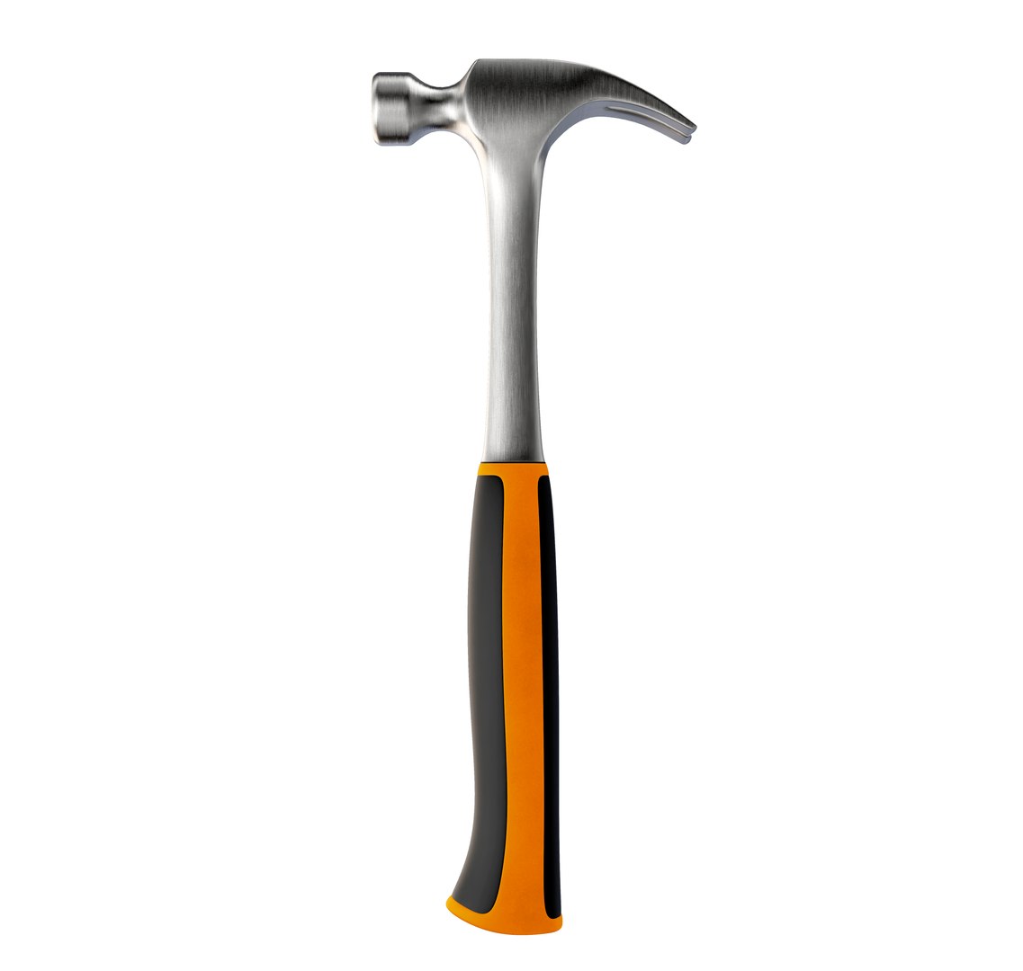 3D Claw Hammer https://p.turbosquid.com/ts-thumb/9Z/RkuJEb/Xl/hammer6/jpg/1674675355/1920x1080/fit_q87/7c6104efd524fdcacee5522c07e5e3658aab803f/hammer6.jpg
