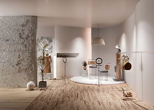 3D Women Clothing Store Live Broadcast Room model