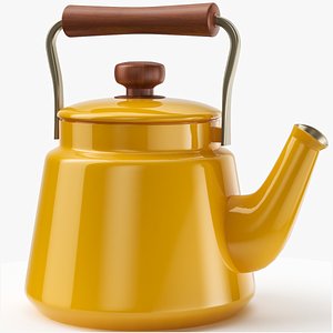 3D Teapot Low Poly 3D Model