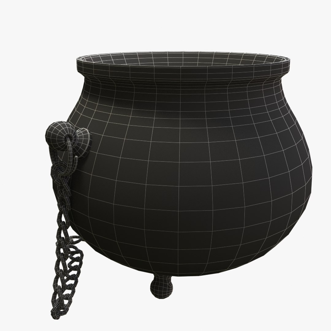 3d Model Of Cauldron Contains