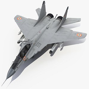 MiG 29 KUB Tandem Aircraft Indian with Armament