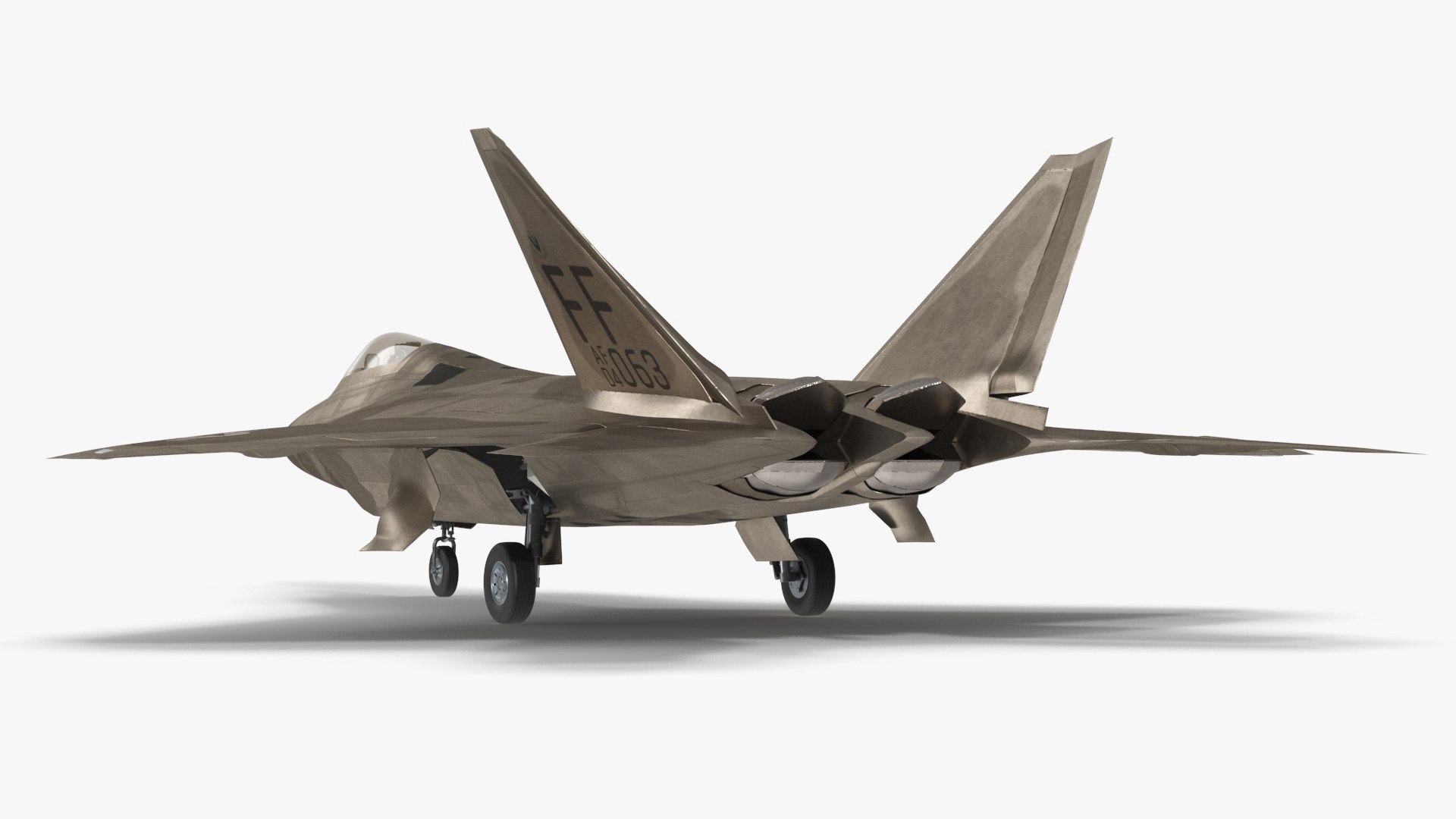Advanced Tactical Fighter F-22 Raptor 3D https://p.turbosquid.com/ts-thumb/9Z/a4DE8p/Ch/advancedtacticalfighterf22raptorvray3dmodel018/jpg/1713315999/1920x1080/fit_q87/201a5c7661e50dbf1e30604037af6dcb419946dc/advancedtacticalfighterf22raptorvray3dmodel018.jpg