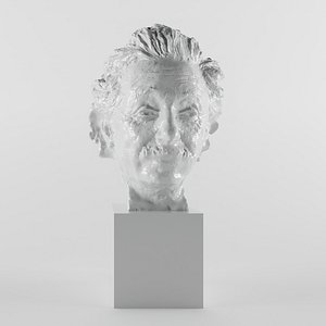Albert Einstein 3D model