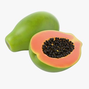 Cartoon Papaya Set