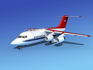 3d model turbines bae 146