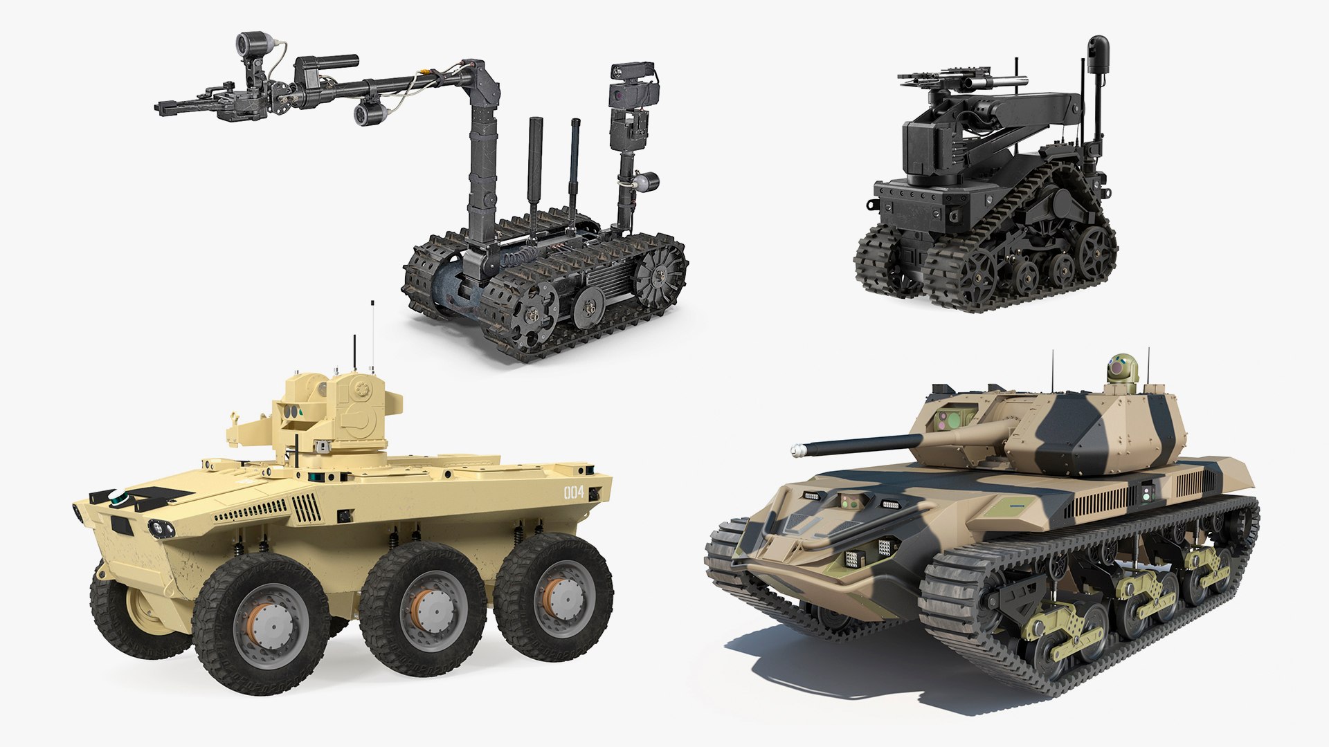 Military Robots Collection 3 3D model https://p.turbosquid.com/ts-thumb/9Z/ftCJRB/gt/militaryrobotscollection3vray3dmodel001/jpg/1708320045/1920x1080/fit_q87/51fa24e6b98b6ad02aac0224c437083ea1ced8fd/militaryrobotscollection3vray3dmodel001.jpg