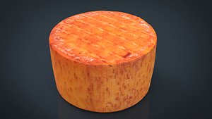 3D realistic goat cheese model
