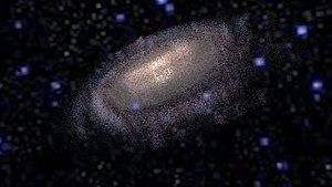 Milky Way Galaxy 3D