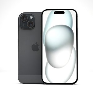 3D model iPhone 15