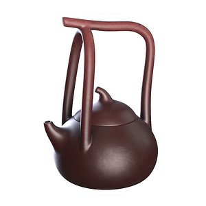Clay teapot type9
