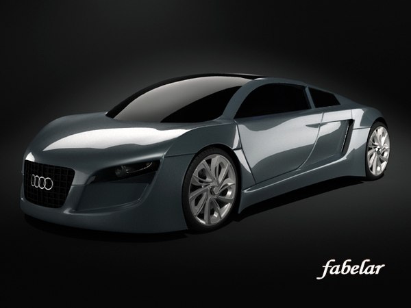 3d model audi rsq