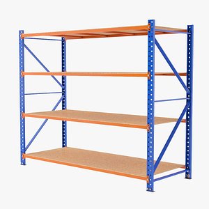 warehouse rack 3D