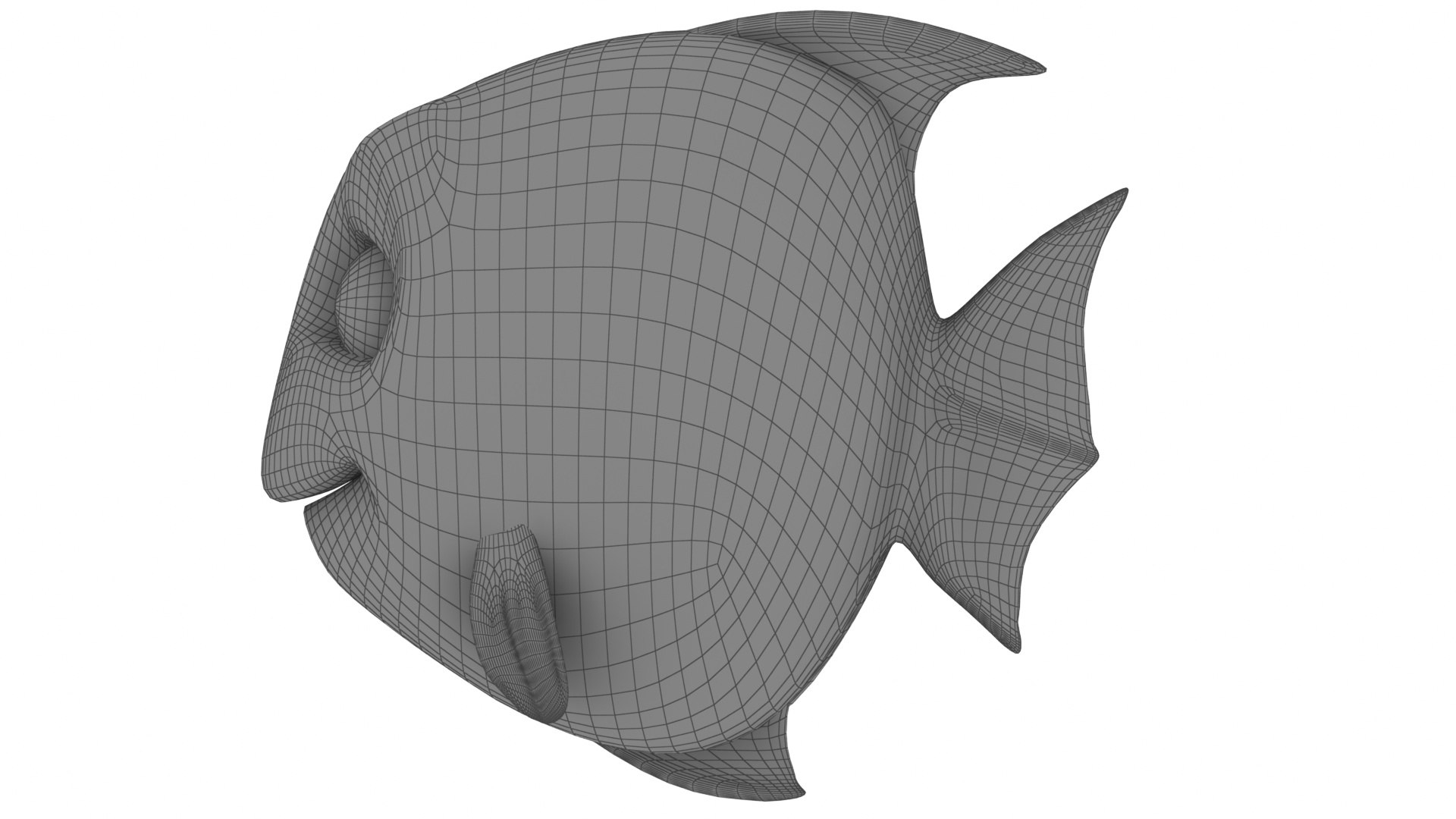 3D Model Cartoon Small Fish 04 - TurboSquid 2072714