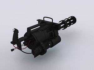 free max model minigun gun