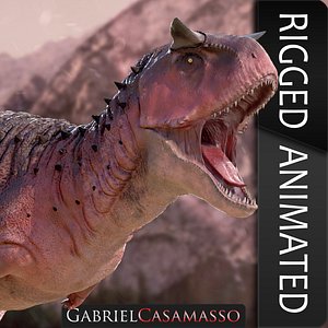 carnotaurus sastrei 3D