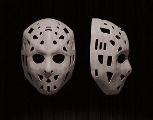 3D Goalie Hockey Mask