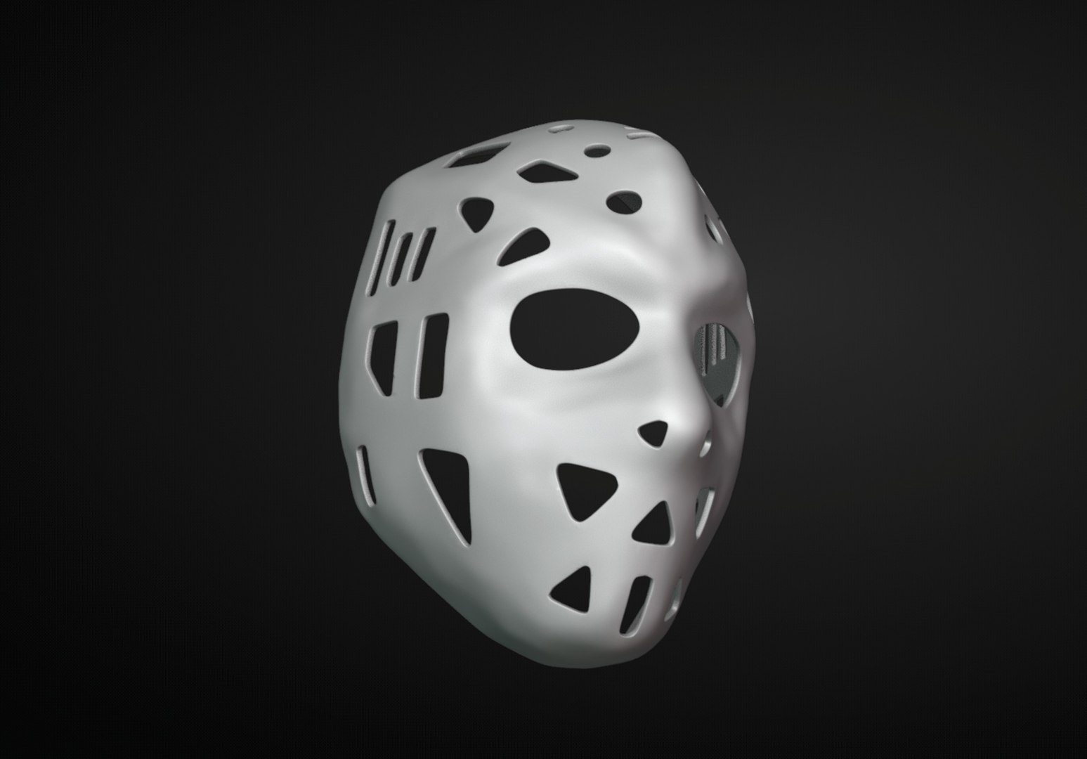 3D Goalie Hockey Mask https://p.turbosquid.com/ts-thumb/9Z/zXrtGS/BN/3hockeymask/jpg/1765976380/1920x1080/fit_q87/fe16203911f2232e536b7b3ca07b6f8c964472e9/3hockeymask.jpg