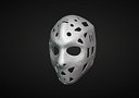 Vintage Goalie Hockey Mask