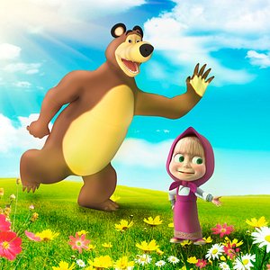 Masha and the Bear Collection model