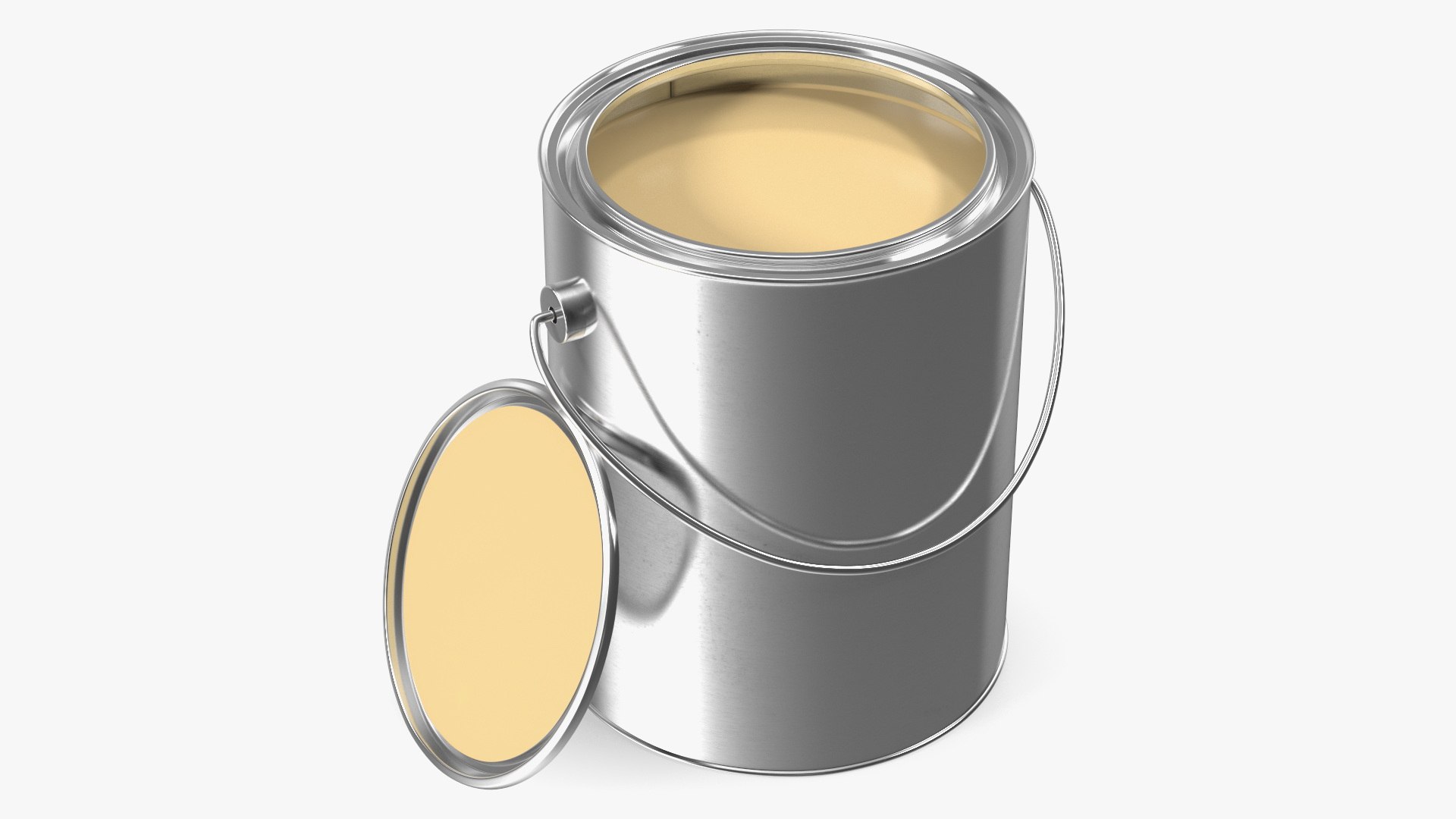 Paint Bucket Open 3D model preview