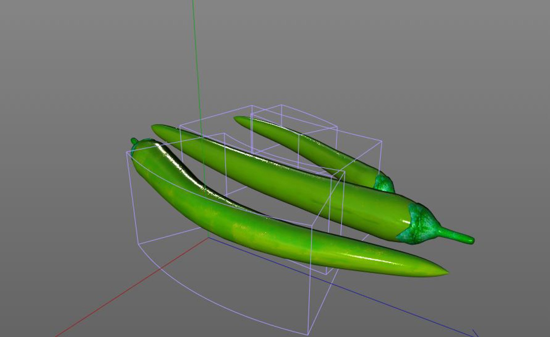 3D Chili Model - TurboSquid 1544480