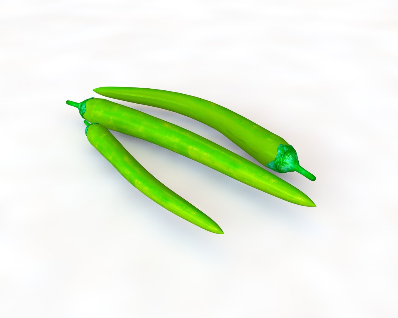 3D Chili Model - TurboSquid 1544480