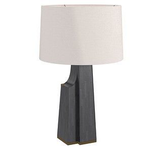 3D model Alexander Lamont drift table lamp dark