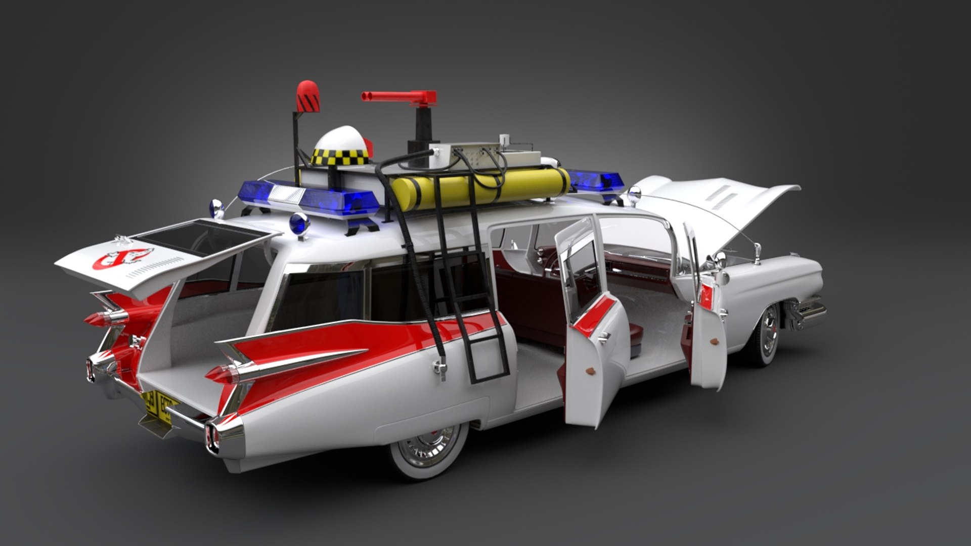 Ecto Ecto-1 3d Model