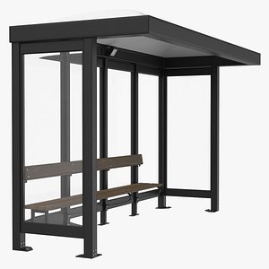 Bus Stop 01 Clean and Dirty