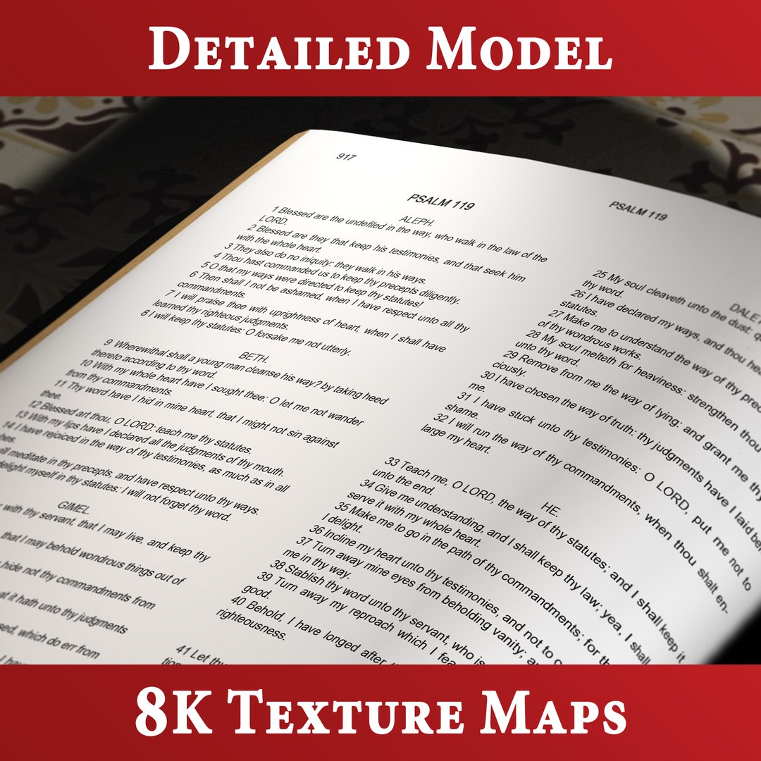 3d model holy bible https://p.turbosquid.com/ts-thumb/9a/EGTOKT/fLHKbjkh/bibleopen_11b/jpg/1383922522/1920x1080/fit_q87/252bf3b1fe2cbd51a4b7f7b9651f1c37ea98e2b7/bibleopen_11b.jpg