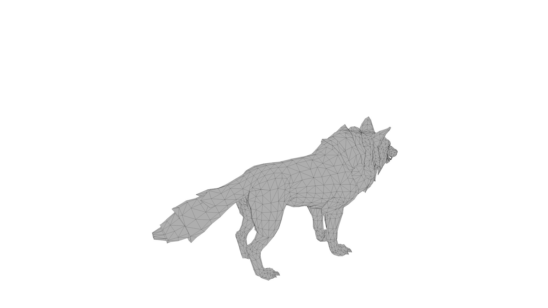 Realistic 3D Wolf Model Game-Ready Rigged 3D - TurboSquid 2365969