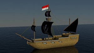 pirate ship model