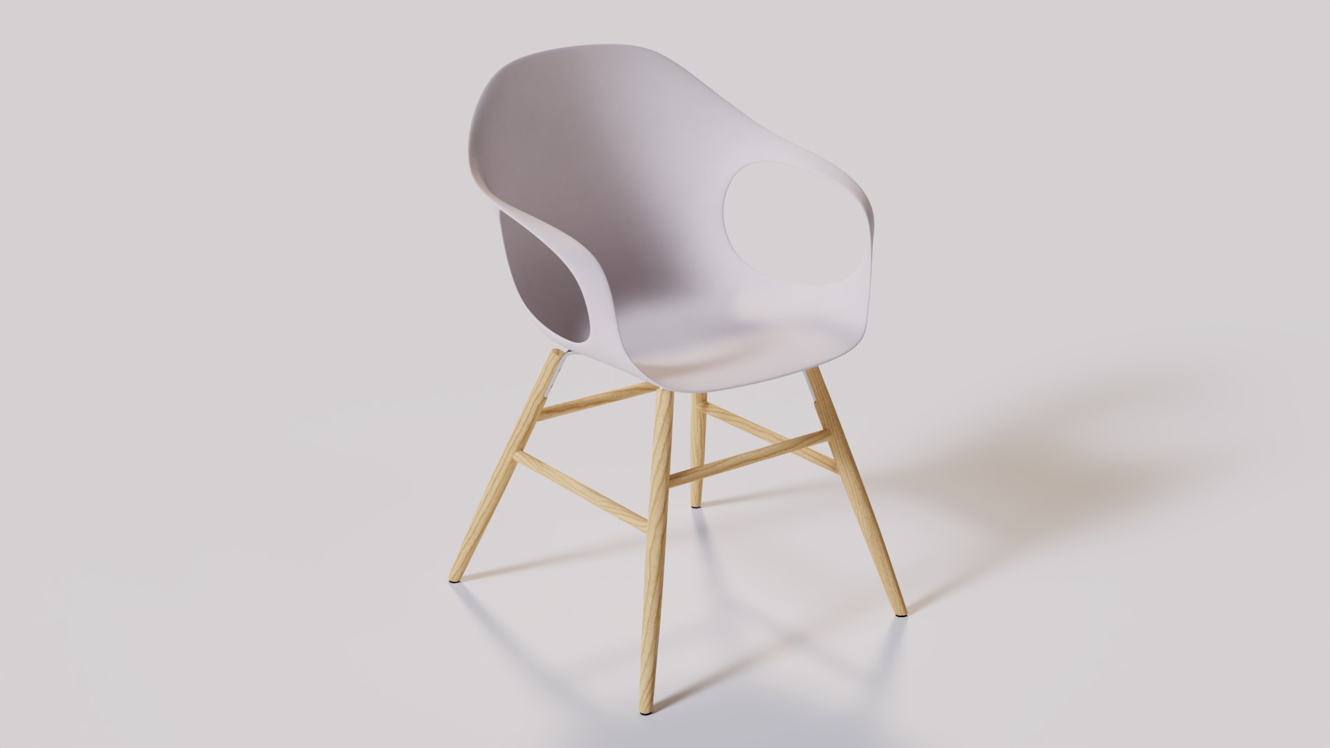 KRISTALIA ELEPHANT CHAIR ON WOODEN BASE 3D Model - TurboSquid 1762933