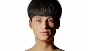 Jon Realistic Rigged Man Blender Character model 3D model 3D model