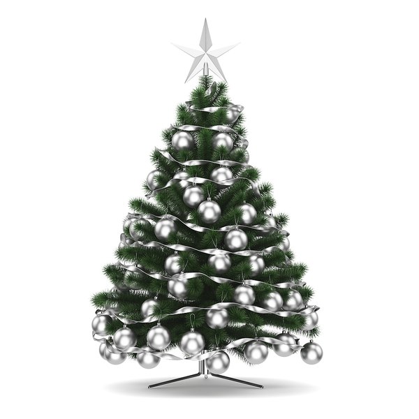 3d tree christmas model