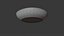 Modèle 3D d'assiette en céramique moderne