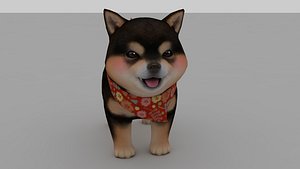 Cartoon pet dog