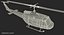 3d model military utility helicopter bell