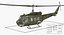 3d model military utility helicopter bell