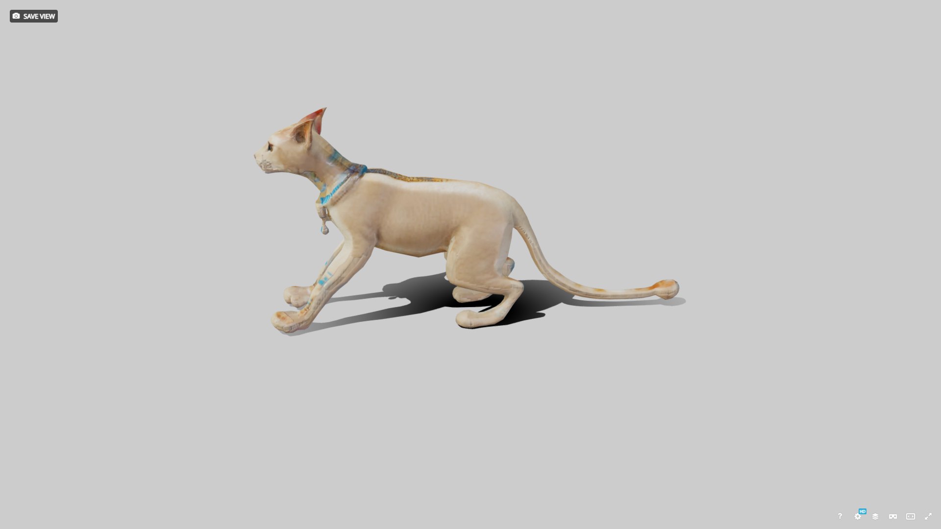 3D Animated Egyptian Cat https://p.turbosquid.com/ts-thumb/9a/Ykhp34/zv/capturadepantalla400/png/1735324481/1920x1080/fit_q87/f02678d6c2d0ba2f3c04fd0e00c19b5b9c7faaa1/capturadepantalla400.jpg