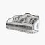 Bruno Zampa Dorian Sofa MADAME BUTTERFLY col.