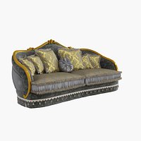 Bruno Zampa Dorian Sofa MADAME BUTTERFLY col.