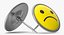 Pin Smiley Triste