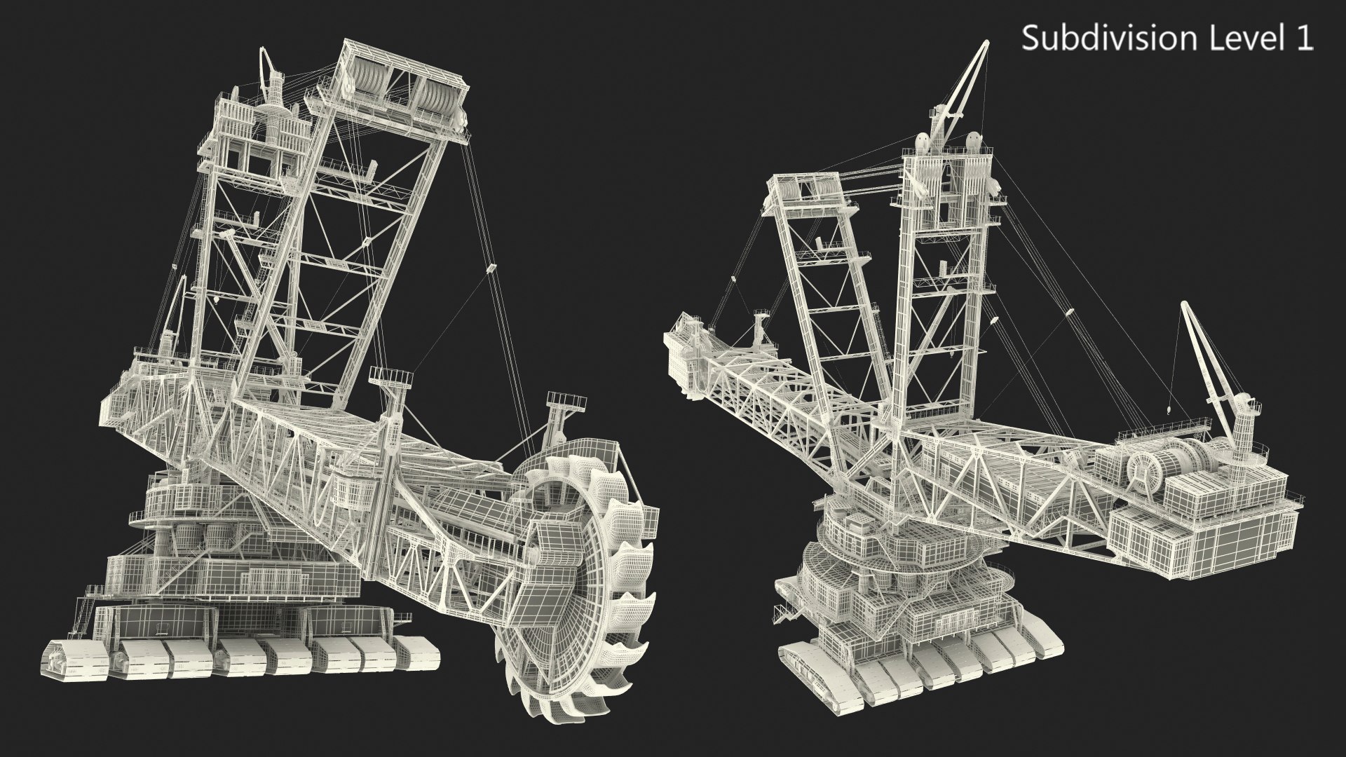 bagger 293 bucket wheel 3D https://p.turbosquid.com/ts-thumb/9a/hHRUet/Dn/bagger293bucketwheelexcavatorrigged3dsmodel044/jpg/1610715717/1920x1080/fit_q87/9038f2ba09c2ab9a66828670336a75c4317c5b83/bagger293bucketwheelexcavatorrigged3dsmodel044.jpg