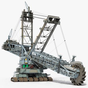 Bagger 293 Bucket Wheel Excavator Rigged