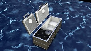 fridge and cooker