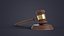 Wooden Judges Gavel